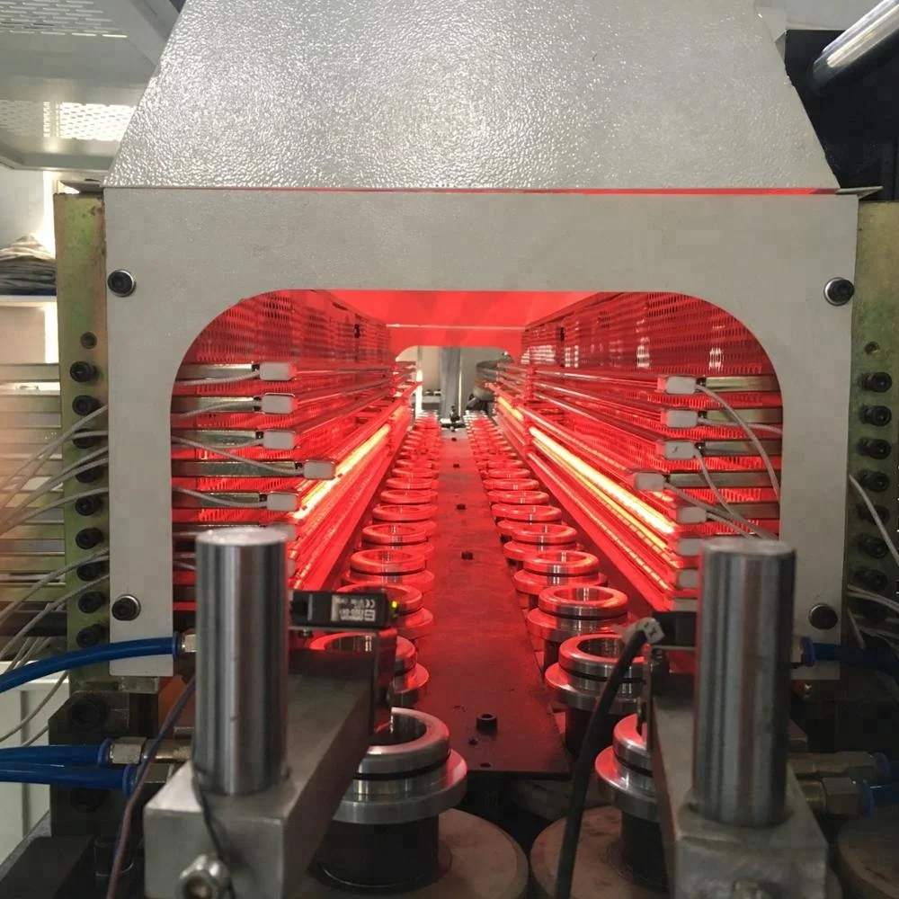 Pet Preform Manual Feeding Positioning Bottle Square Jar Automatic Plastic Making Machine Manufacturer