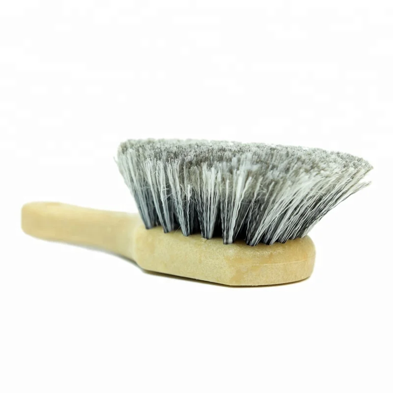 Car Cleaner Detailing Custom Car Interior Washing Brush Soft Microfiber Cleaning Wheel Brush Tire Brush for Car Carpets Mats