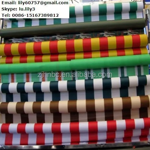 
China pvc striped tarpaulin in roll 
