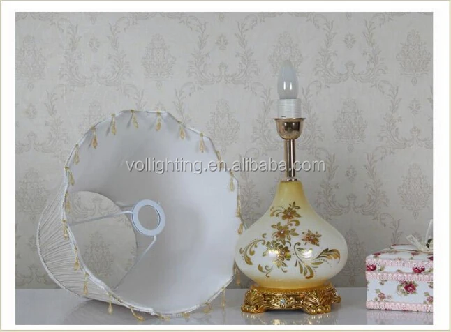 
classical and unique value beside light and traditional ceramic table lamp 