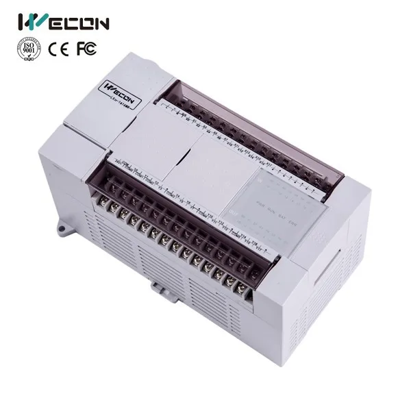 32 I/O small programmable logic controller Wecon brand,touch screen controller pv automatic analog temperature control