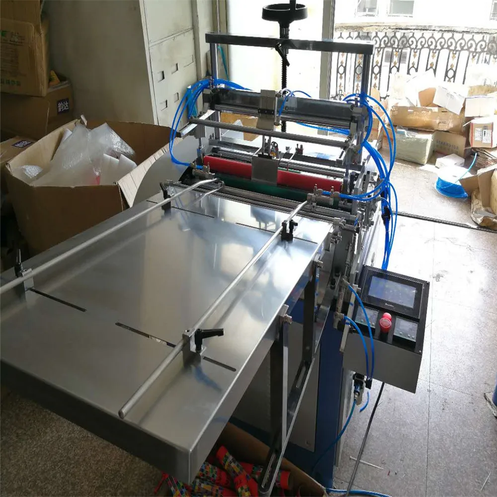 
China automatic flat surface composite paper tube labeling machine 