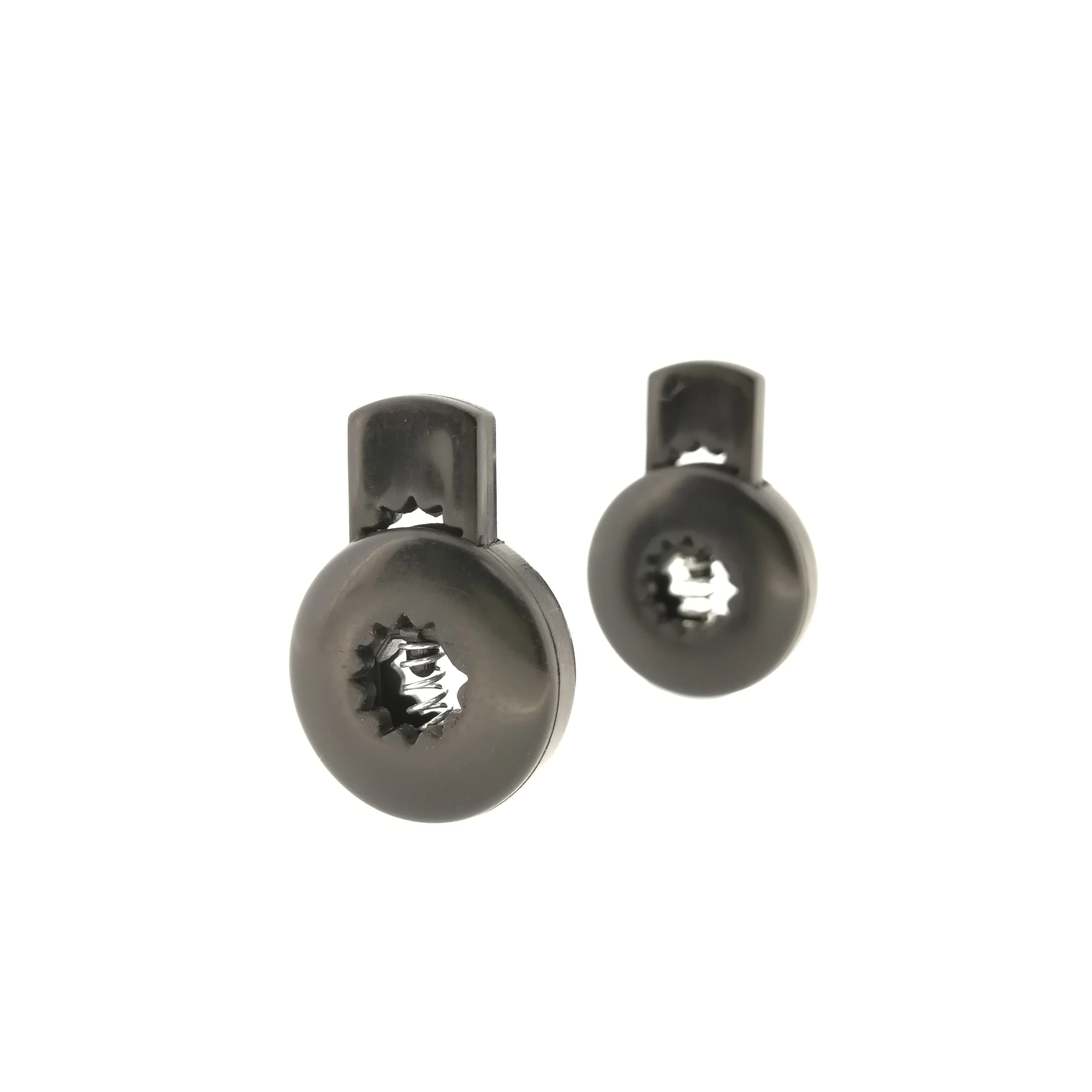 Oem Simple Azo-Free Logo Engraved Cord End Clip Stopper For Bags