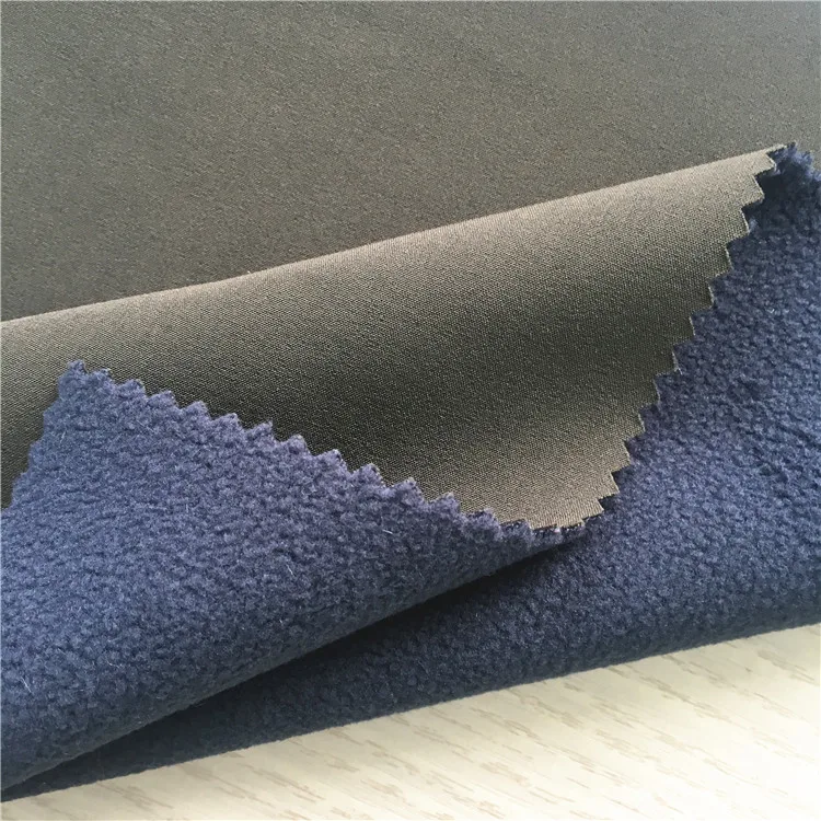 Дышащая водонепроницаемая ткань 100% полиэстер композитная мягкая ткань для зимней куртки