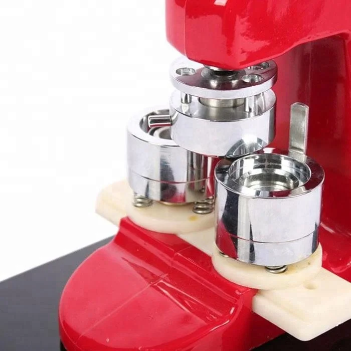 Button Badge Making Machine with Metal Steel CE Provided South Africa Mould Digital Controller Pin Making Machine Manual 365days