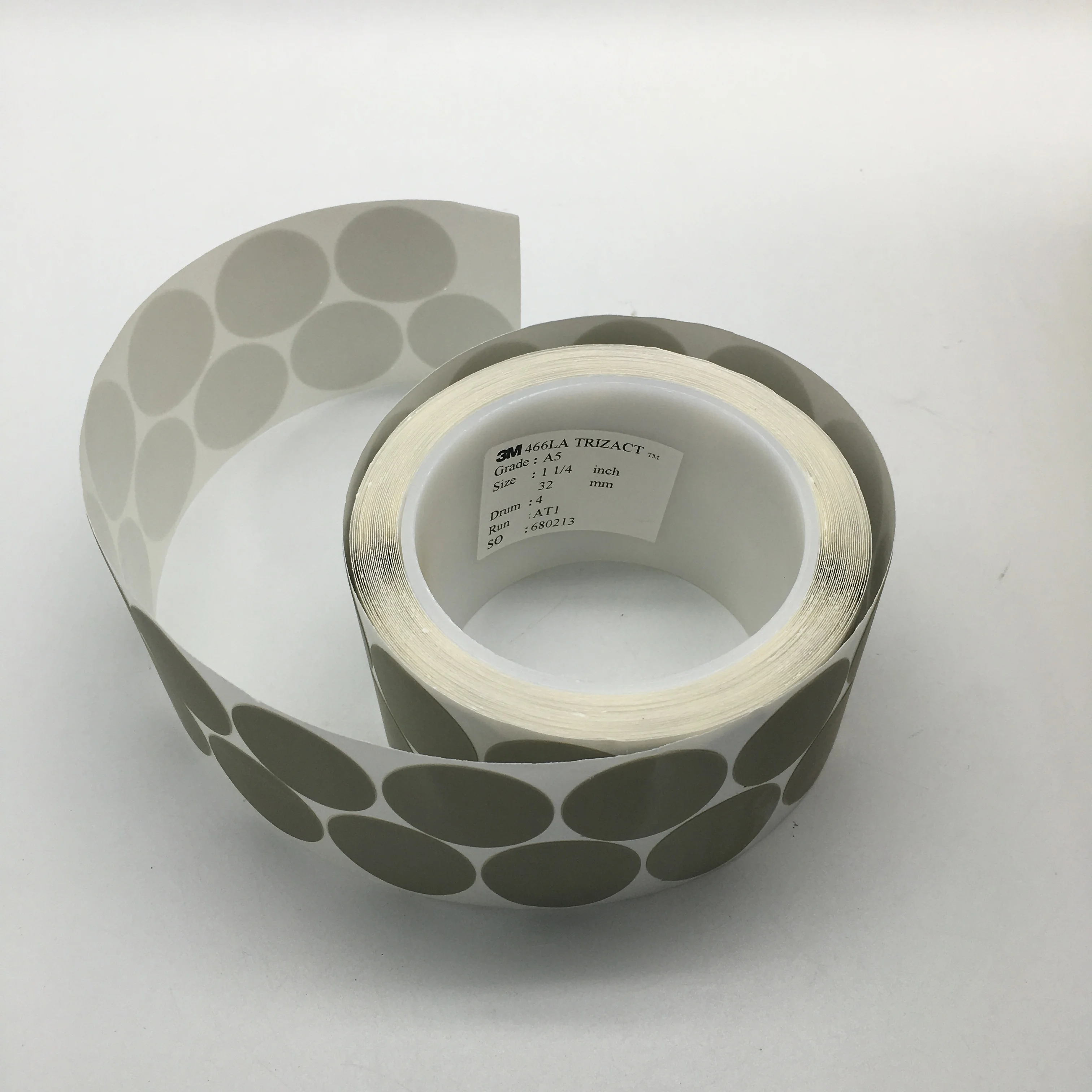 Trizact 466LA Sand Disc, Grade A3 A5 A7, Size 32mm, 500pcs/roll