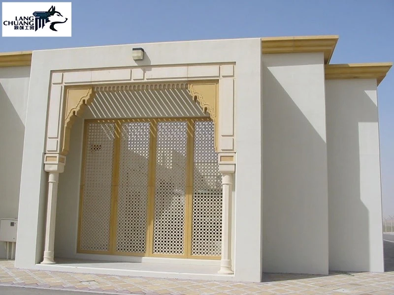 glass fiber reinforced concrete gfrc grc panel for exterior wall facade