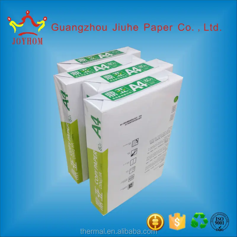 
Guangzhou product 80gsm a4 copy paper factory in china 