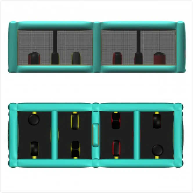 Outdoor inflatable paintball arena inflatable paintball field shooting range equipment for sale inflatable paintball arena