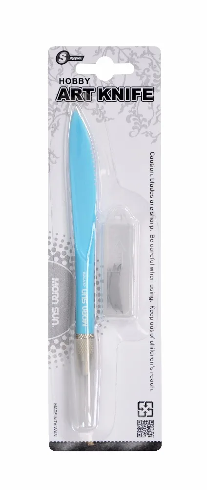Экологичный пластиковый нож с ручкой для открывания букв художественного творчества художника
