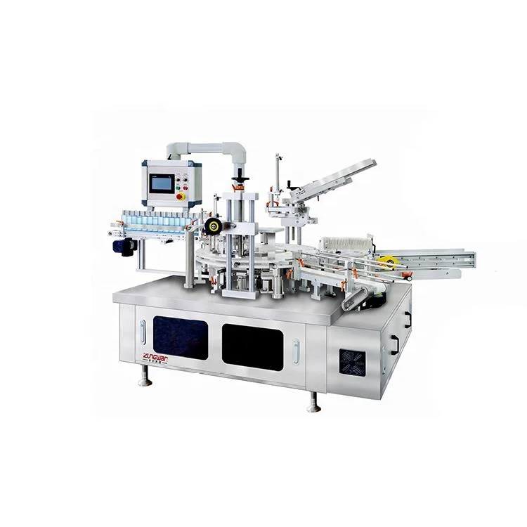 
Zhonghuan intermittent motion electric PLC touch display control system cartoning machine 