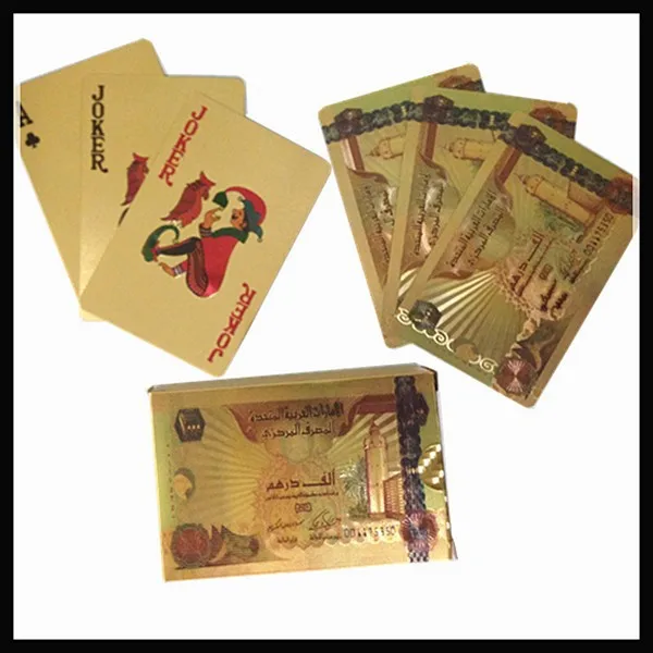 24k gold playing cards in wooden box high class boxed playing cards