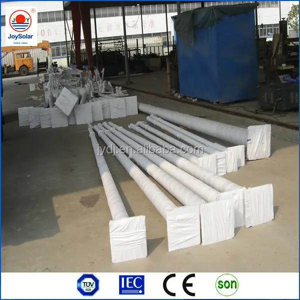 2015 hot sale galvanized pole for light price