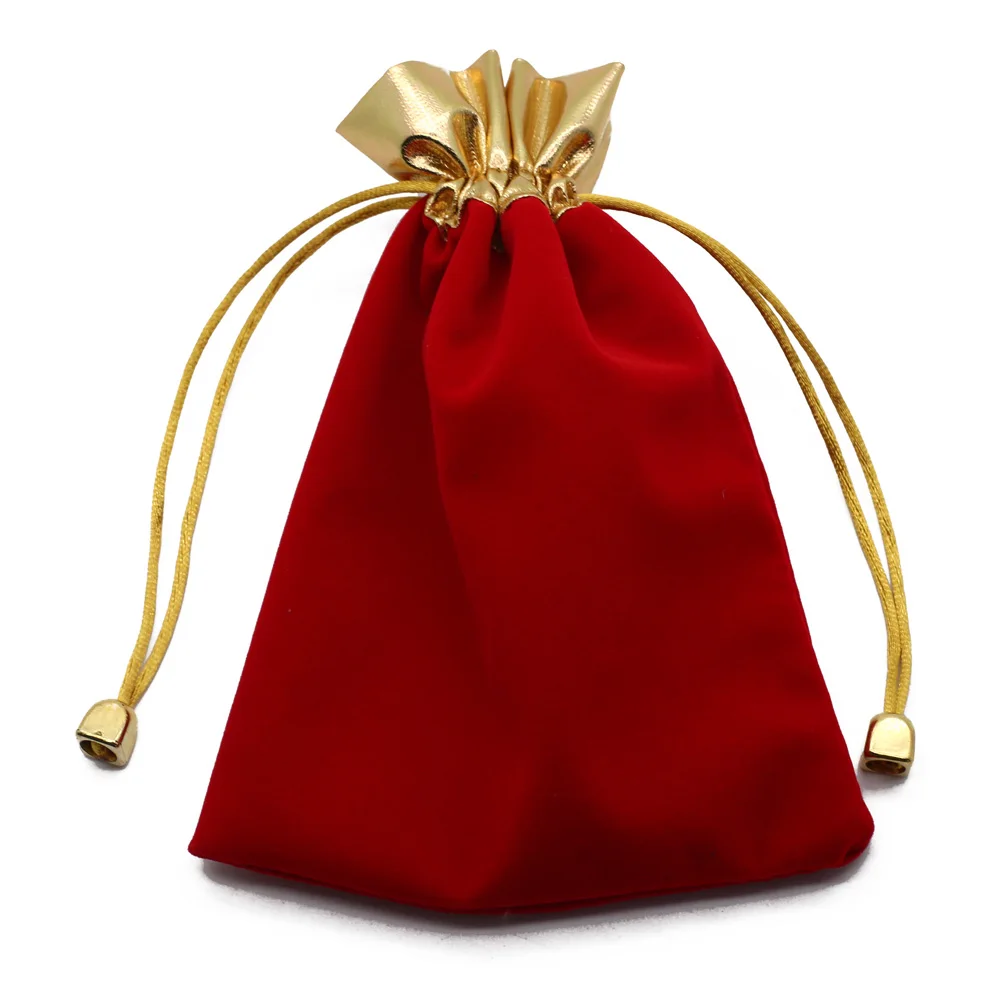 China manufacturer custom velvet jewelry bag with good quality