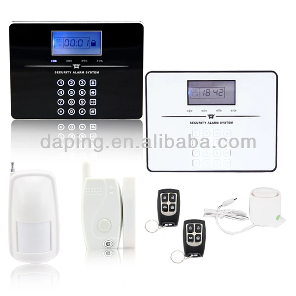расширенный touch клавиатурой gsm + pstn беспроводной домашней безопасности сигнализация системы