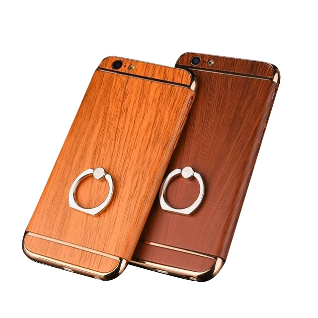 2017 новые древесины чехол для телефона кольцо для iphone 8