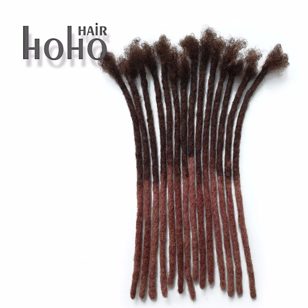 [HOHO DREADS] Factory direct OB COLORS TWO TONE afro kinky human hair crochet dreadlocks
