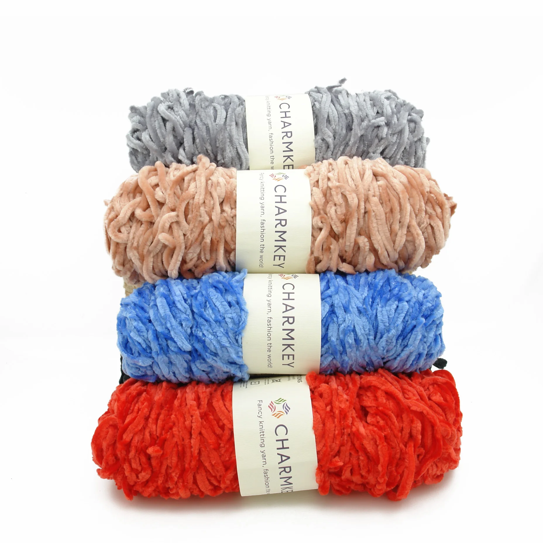 
fancy yarn 100 polyester yarn bulky chenille yarn for knitting sweater 