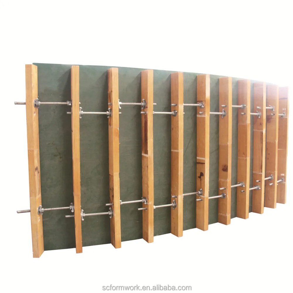 Curved Concrete Wall Forms Plywood Sheet
