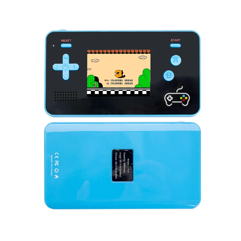 188 игровая консоль Power Bank с большой емкостью портативная Ретро Классическая игры Powerbank 5000