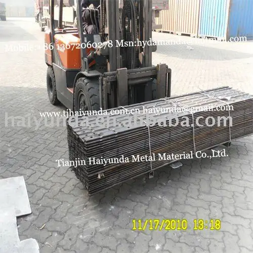 F profile bar for concrete formwork