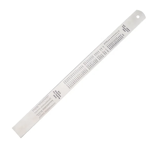 
[MEASPRO]30CM Metal Ruler Stainless Steel Straight Ruler 