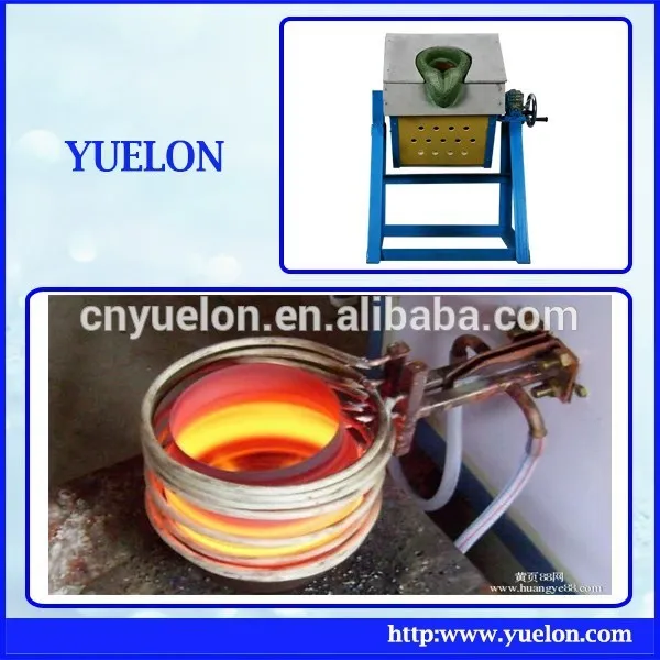 silver copper induction melting furnace