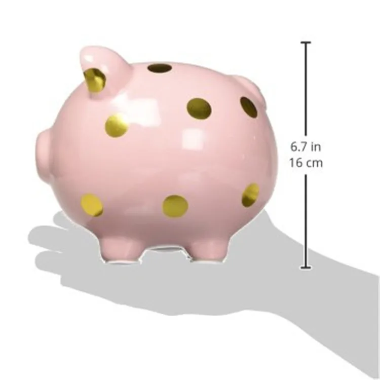 
ceramic large piggy coin bank 