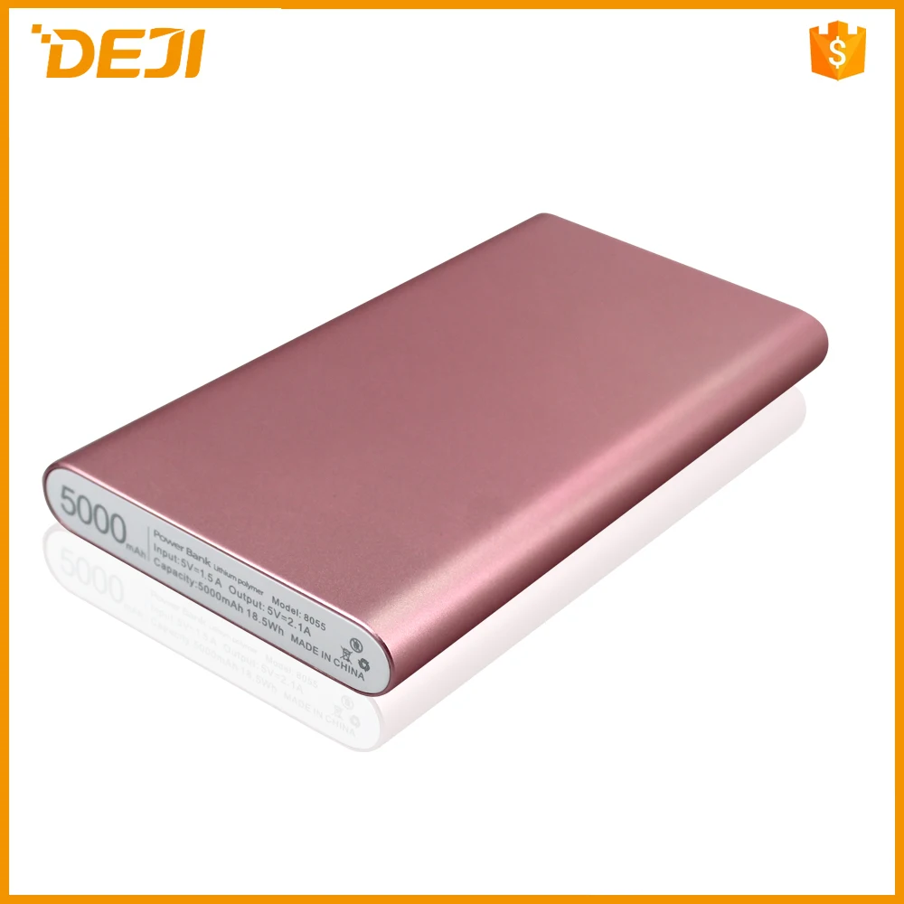 Бытовая электроника продукты утра тонкий портативный зарядное устройство 5000 мАч для мобильных