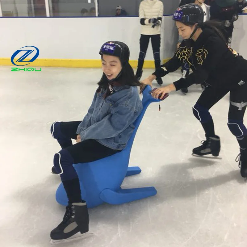 OEM Custom whale shape ice Skating assistant animals ice skates aids for kids, teenagers and adults