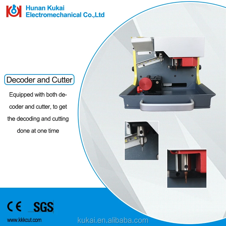 Locksmith Tool Key Duplicator Machine Portable Key Cutting Machine SEC-E9 for automotive and house key cutting