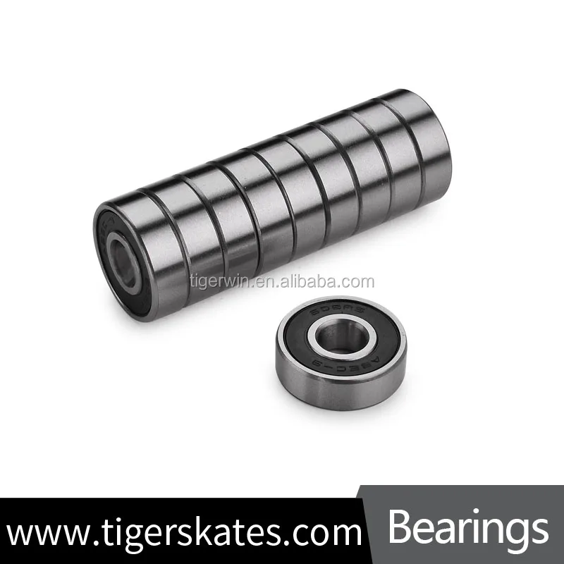 Tiger Skate Deep Groove Ball Skateboard Bearings Inline Skate Longboard Skateboard Bearing 608 8*22*7mm ZZ 2RS OPEN High CN;GUA