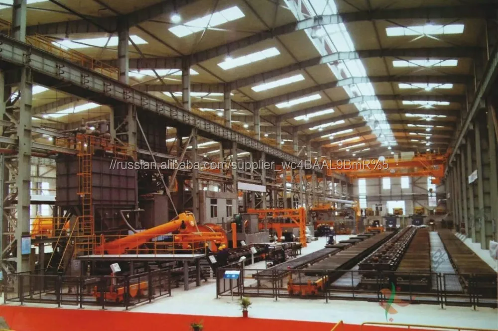 Heng Lin Foundry, casting parts resin sand reclaimation machine/resin sand reclaiming line