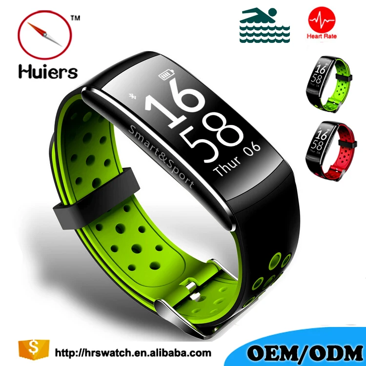 Q8 montre silicone sleep Pedometer IP68 Waterproof Sport Watch 2017 de ritmo cardiaco fitness Tracker Connect Phone