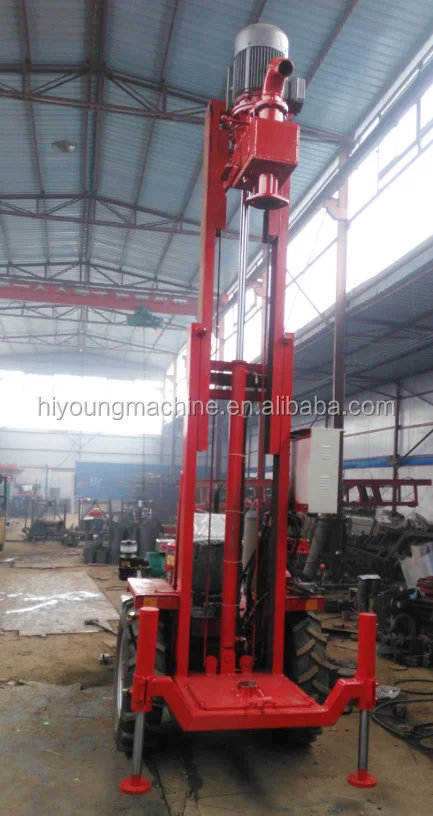 Tractor mounted water well drill rig