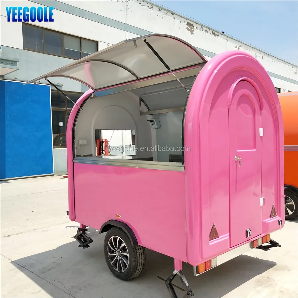 2019 Stylish and Durable Mobile Roti Candy Ice Floss Vending Maker Machine with Cart Business