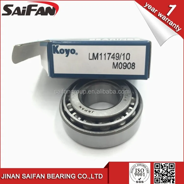 Koyo Роликовый Подшипник LM11749/10 Дюймов Подшипник LM11749/LM11710 Подшипник SET1 11749/10