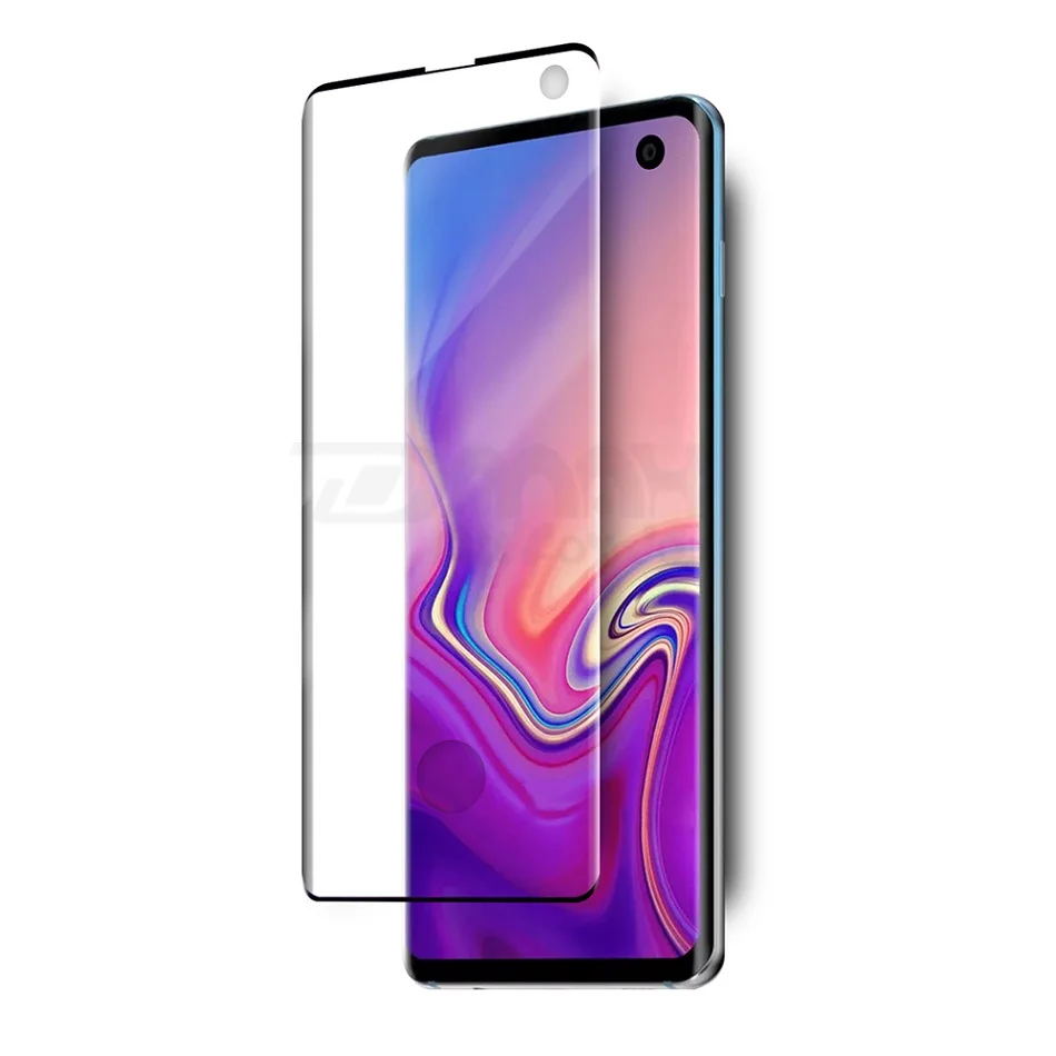Поддержка оптовой 3d S10 закаленное стекло защитная пленка для экрана для Samsung Galaxy S10