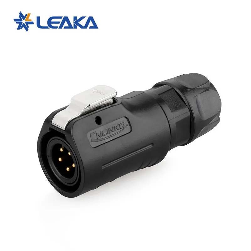 IP67 High Quality Operating Voltage 250V Waterproof M12 Connector 5 Pin cnlinko lp12 5 pin wire connector
