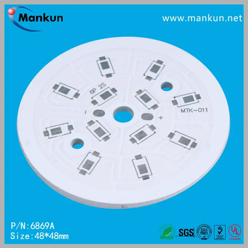 Алюминиевые платы произвольной конфигурации на заказ