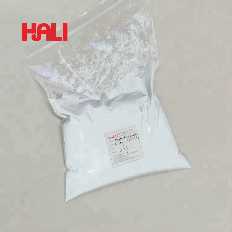 From HaLi latest hot selling ultra glass beads effect powder safety products high index standard type 3 reflective glass beads