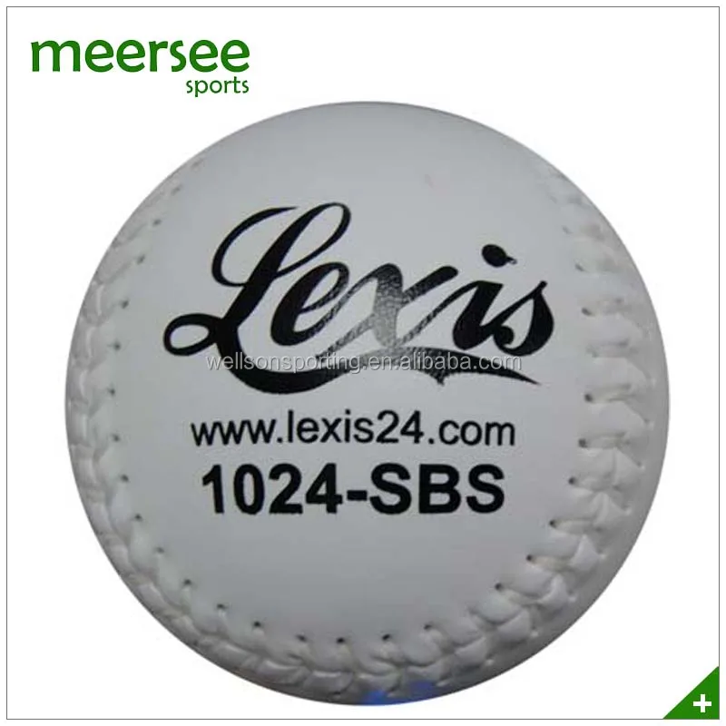 Promotional hand sewn OEM logo printed softball