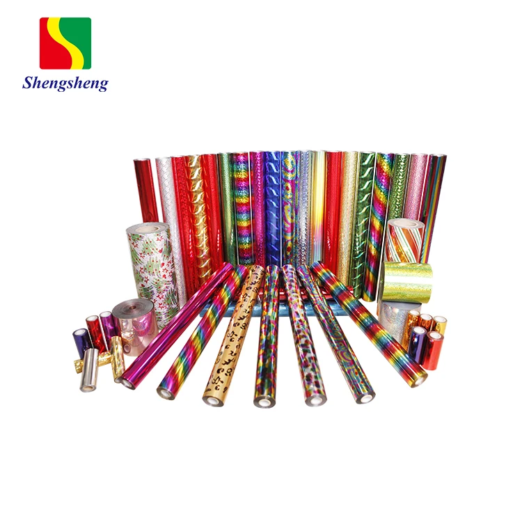 Низкая цена, многофункциональная голографическая Голографическая фольга в рулонах для упаковки