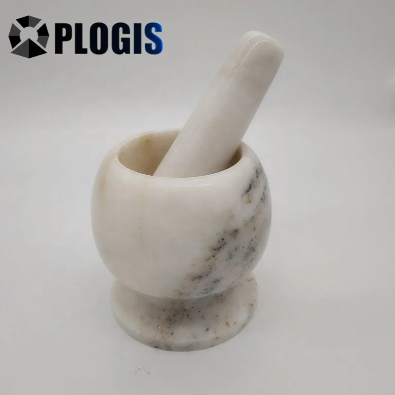 
Wholesale Eco-friendly marble granite stone mortar and pestle 