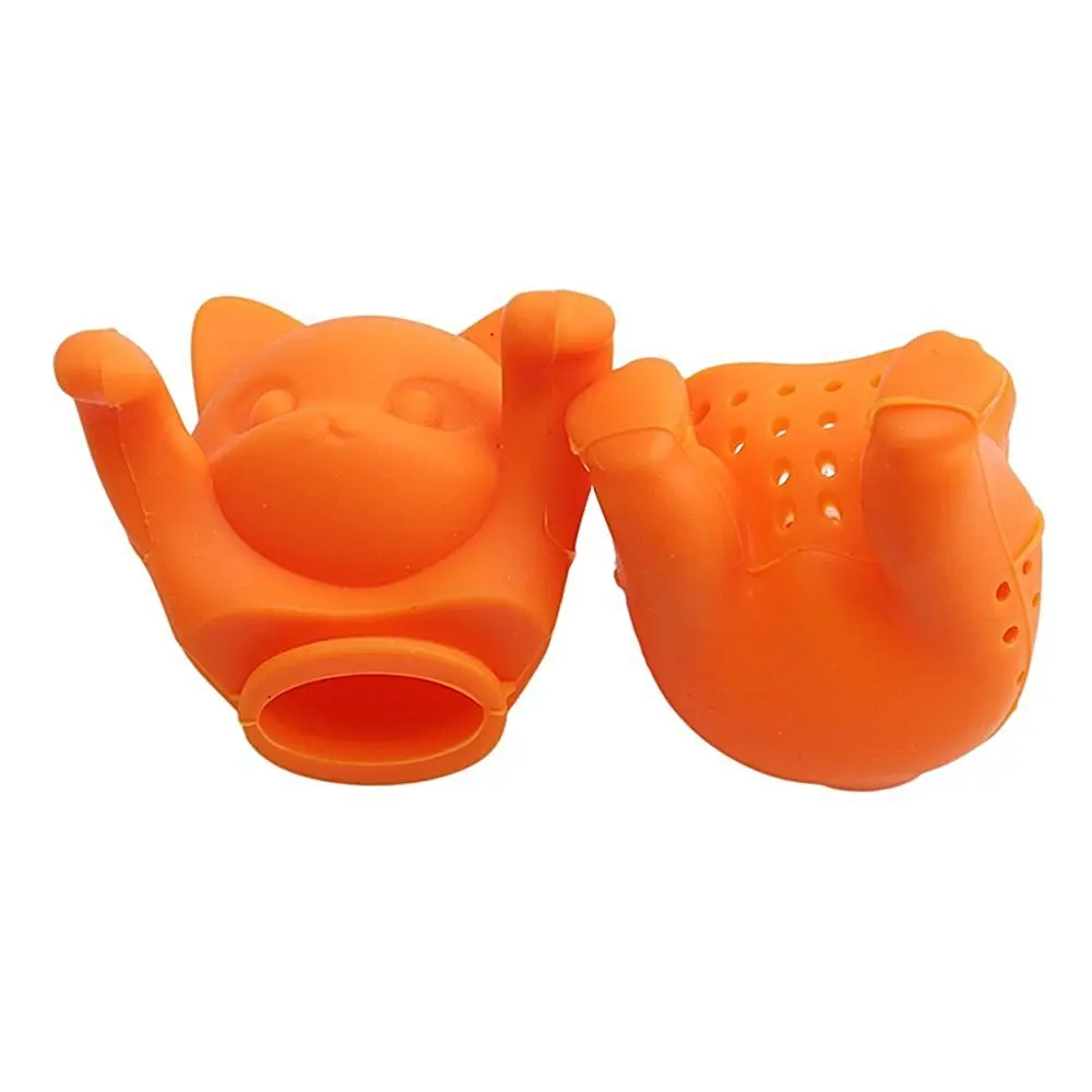 Factory Direct Silicone Cat Infuser Wholesale, Cute Cat Tea Strainer