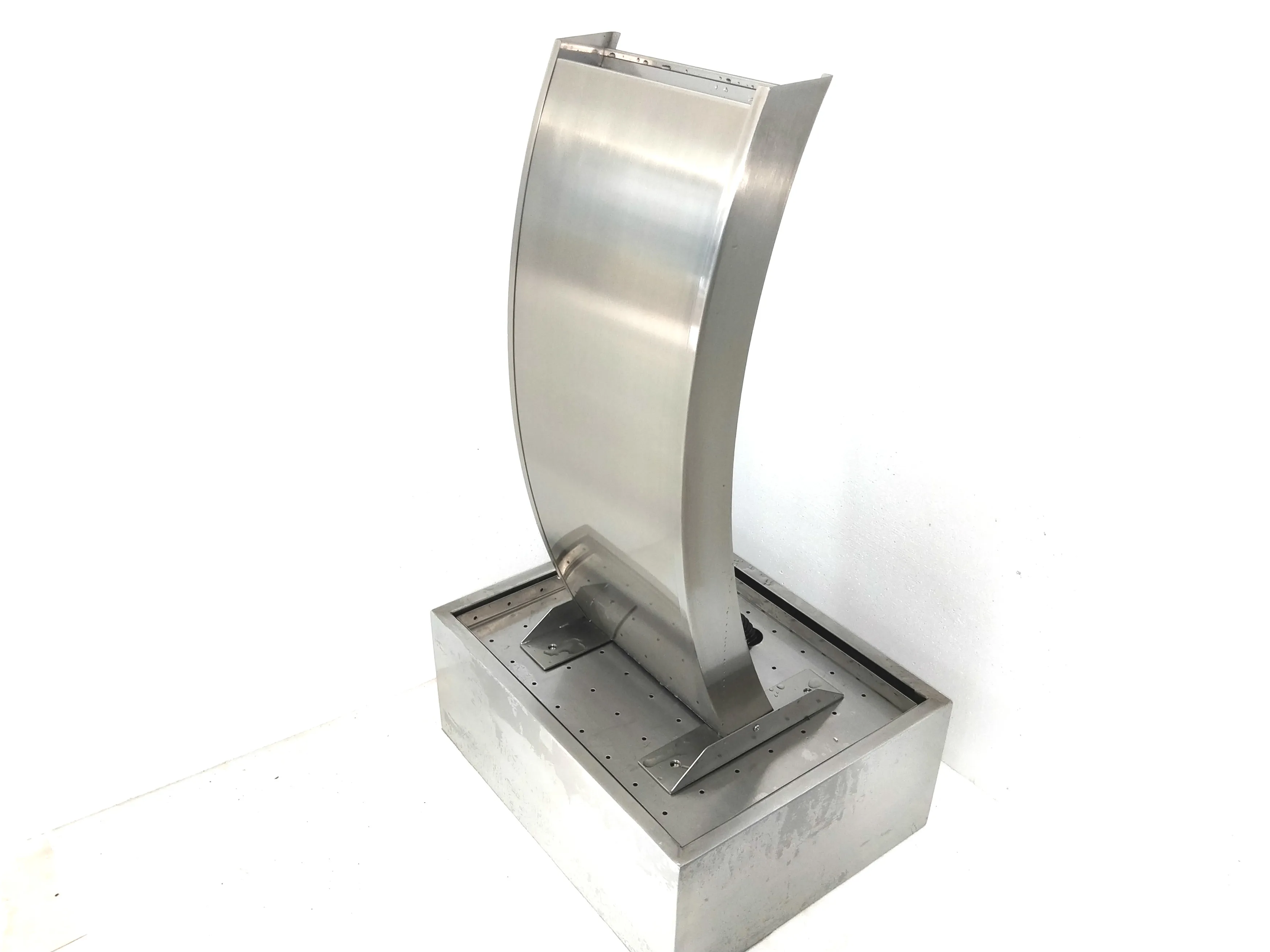 stainless steel waterfalls outdoor water feature indoor home decorative water fountain