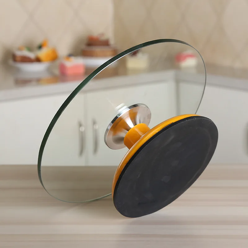 Alibaba hot sell glass cheap cake stand / cake decorating turntable of Fondant decorating tools