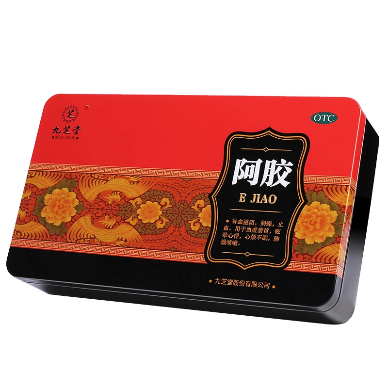 
JIUZHITANG E Jiao Colla Corii Asini Donkey-Hide Gelatin Chinese herbal remedies 