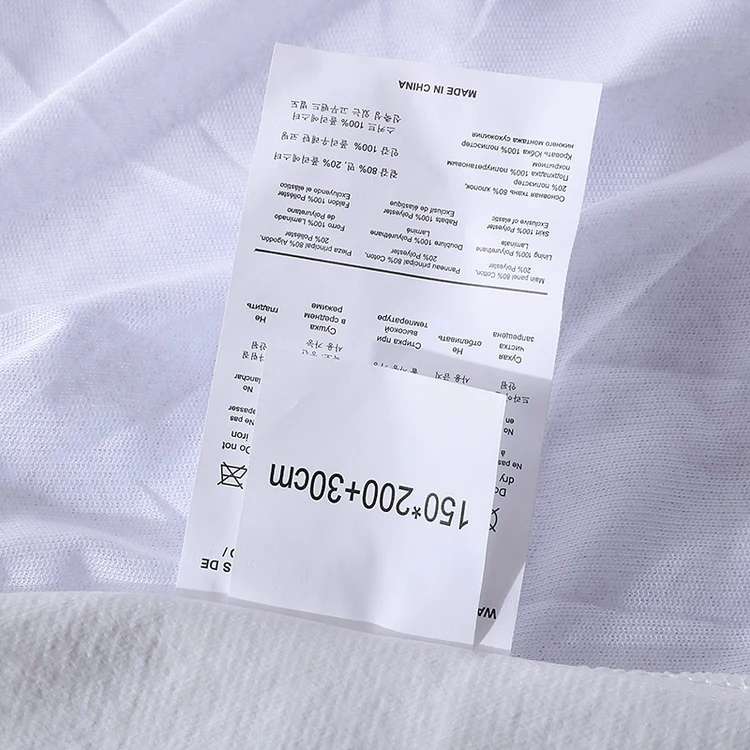 
60gsm Hot Selling Removable Zipper Cover Mattress Topper Hotel Waterproof Mattress Protector Hotel Bed Bug Mattress Cover Woven 