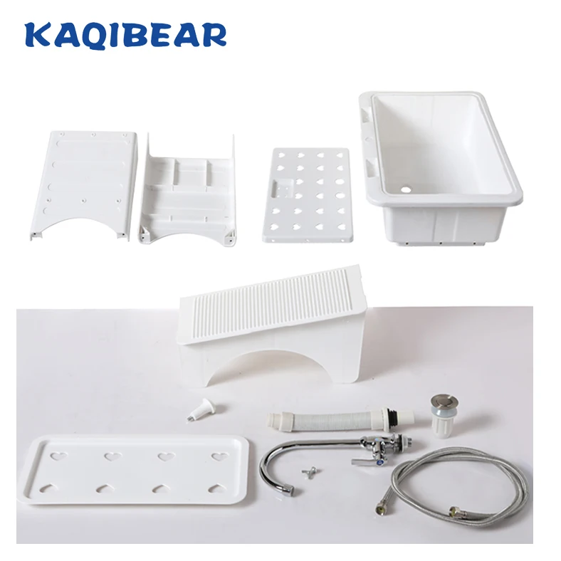 
2018 outdoor plastic washing sink with a washboard 